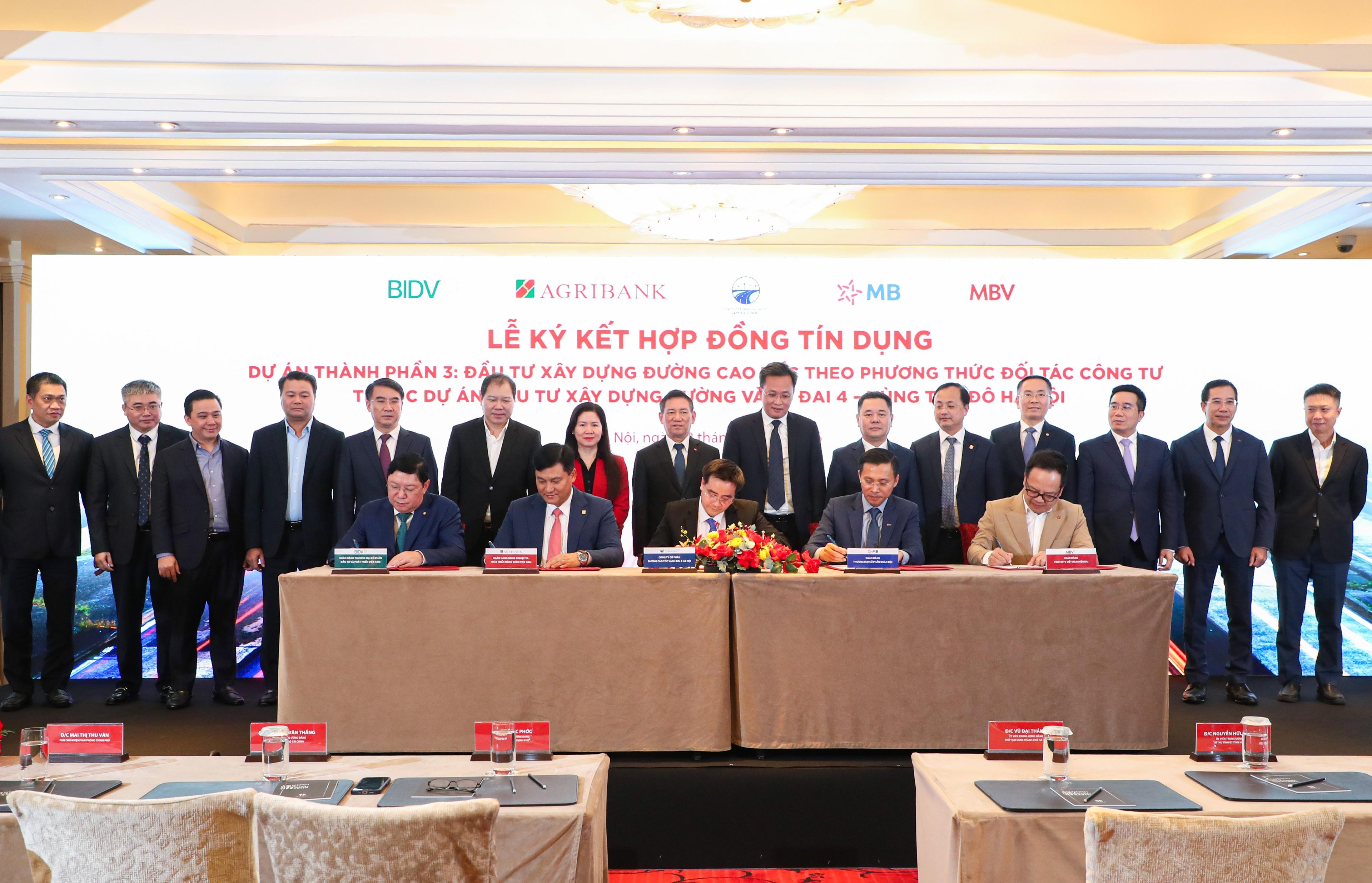MBV cùng các ngân hàng hợp tác tài trợ vốn Dự án Vành đai 4 – Vùng Thủ đô Hà Nội